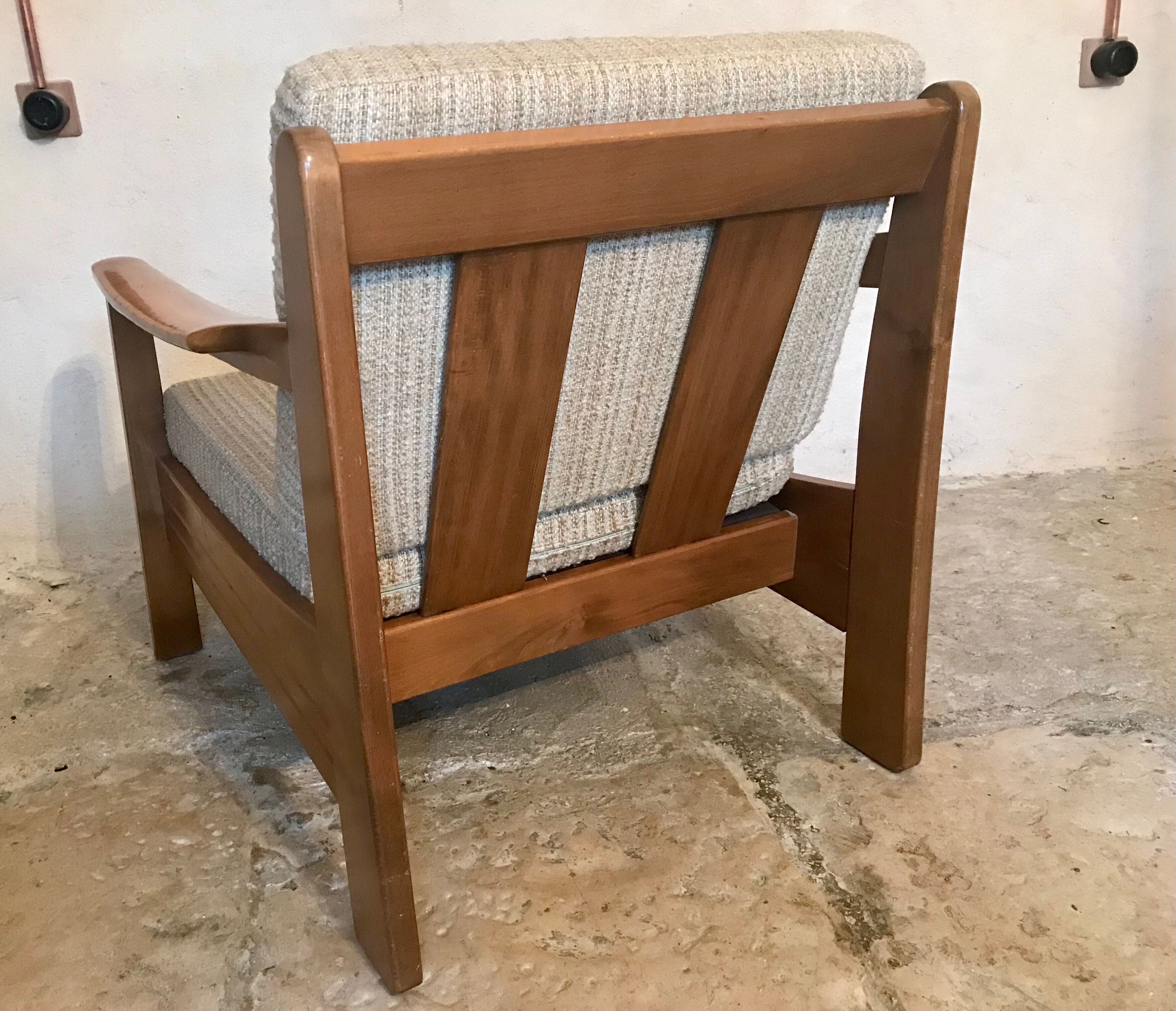 Vintage Scandinavian armchair 1960-1980's