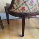 Pair of gooseneck gondola chairs