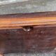 1950s Art Deco solid wood shelf with drawer