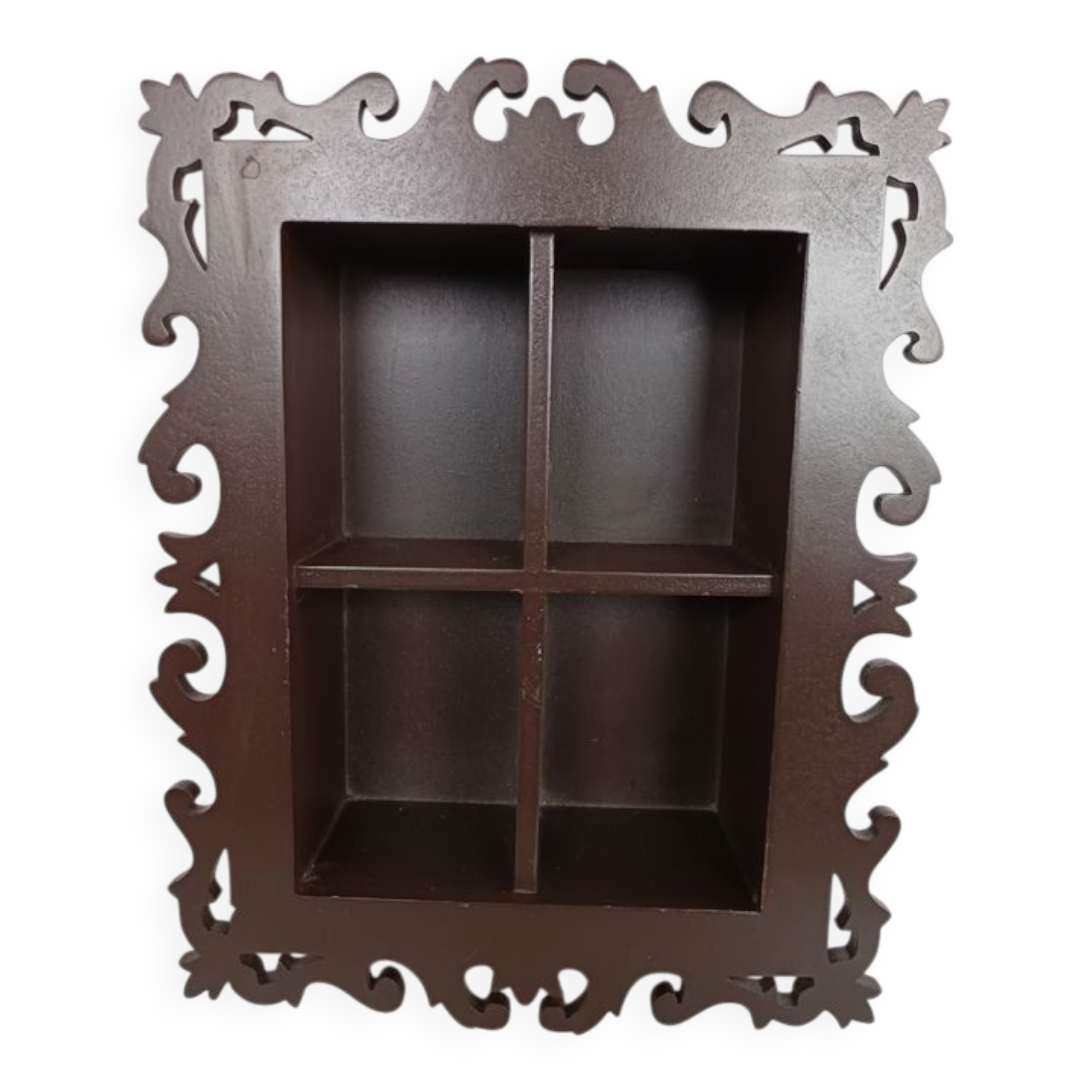 Wooden shelf