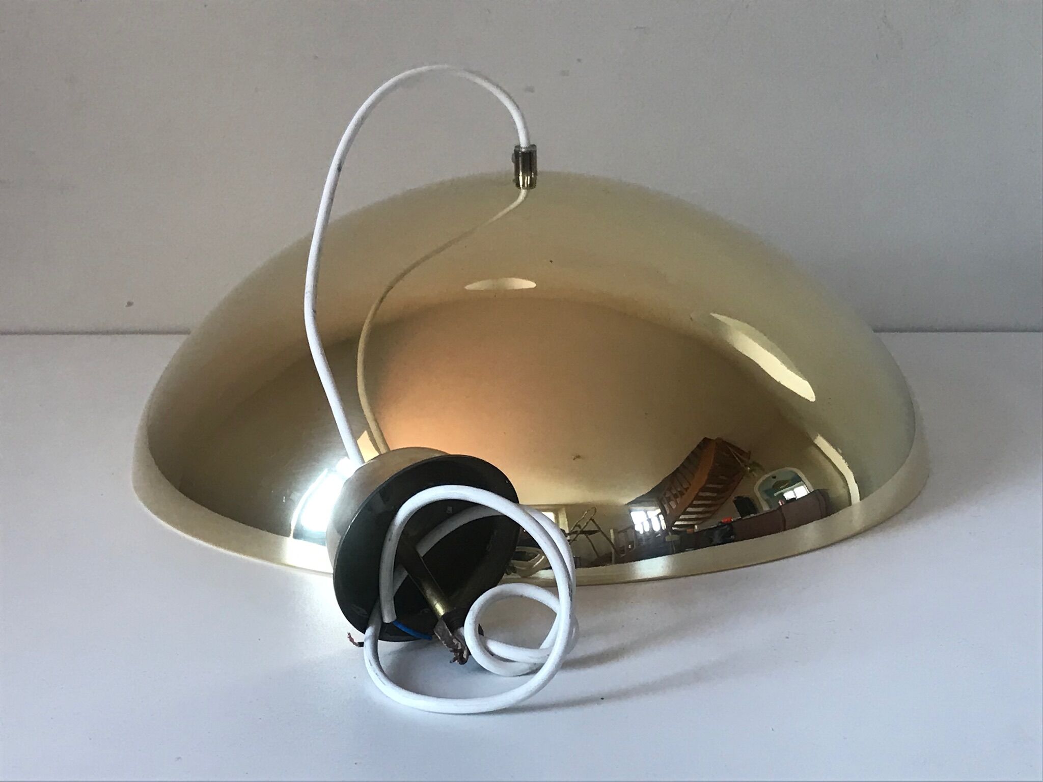 Hanging lamp brass 60