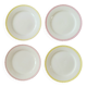 Set of 4 flat plates Digoin