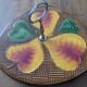 Sarreguemine brand cheese board no. 6158 in the shape of an apple