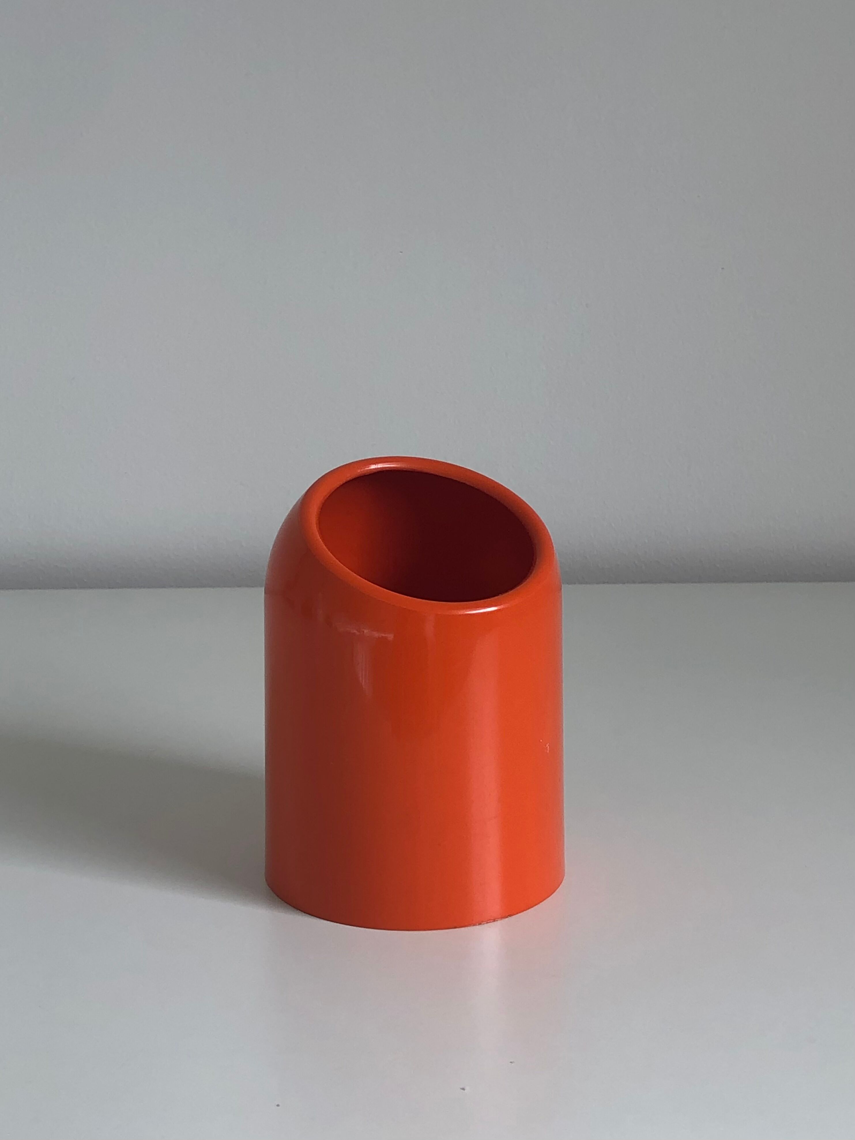 Roger Tallon design pencil pot, Art and Office edition, France, 1970