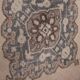 Vintage Turkish hallway rug 86x746 cm