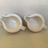 Pair of Villeroy and Boch cream and sauce boats