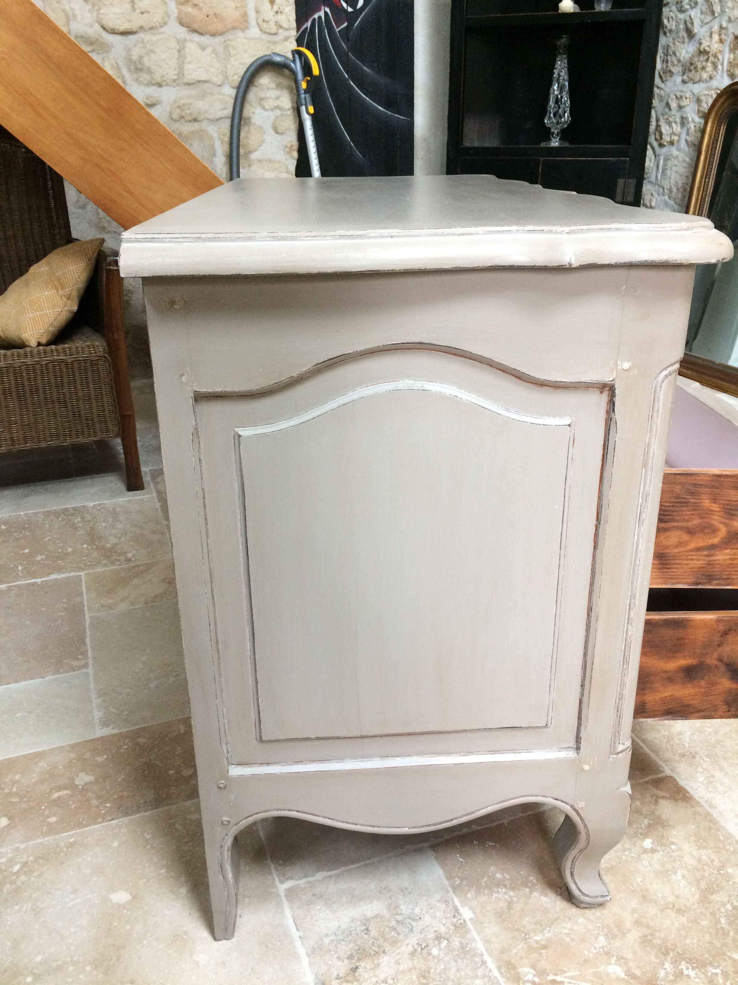 Dresser Louis XV crossbow patina