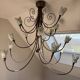 Wrought iron chandelier