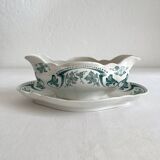 Antique ironware sauce boat "Lucy" KG Lunéville circa 1900