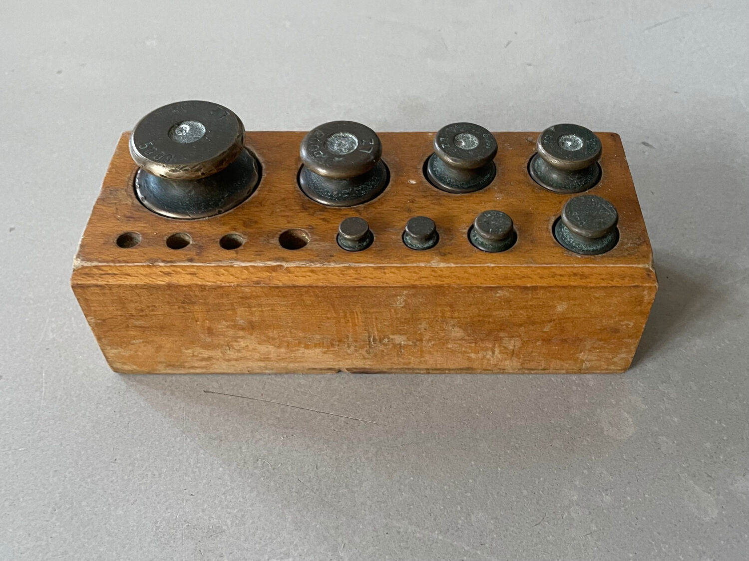Lot of old balance weights