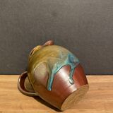Pitcher pitcher in glazed sandstone type La Borne