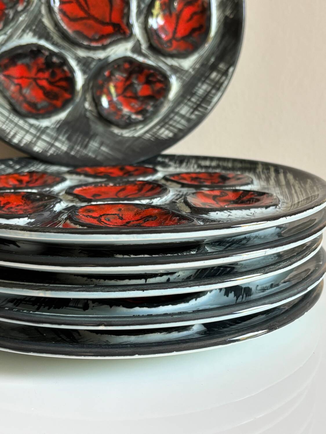 Oyster plates MBFA Pornic