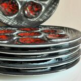 Oyster plates MBFA Pornic