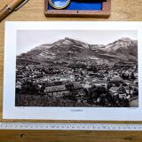 Chambéry, Savoie, photo print from 1942.