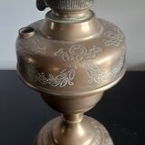 Brass oil lamp