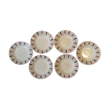 Vintage Basque style plates