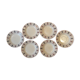 Vintage Basque style plates