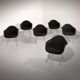 Dining chairs by Charles Eames and Ray Eames Model Dax 1970