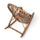 Rohé Noordwolde bent wicker / rattan rocking chair