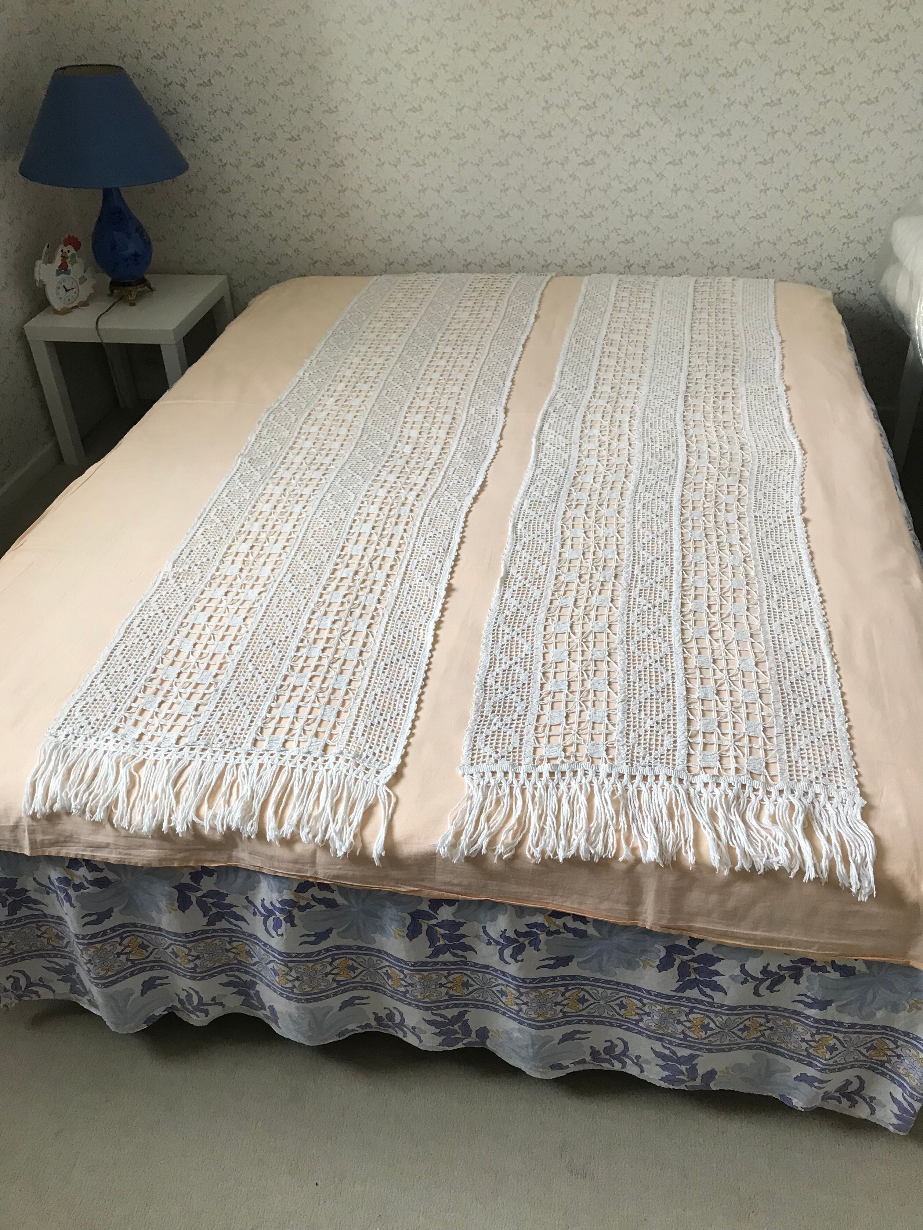 Crochet tablecloth