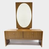 Coiffeuse avec miroir, années 1970