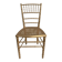 Antique golden bamboo-style chair