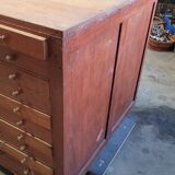 60-drawer shop cabinet - 1950s