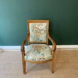 Suite of three antique armchairs