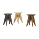 Vitra - Tabouret Solvay Chène Fumé - Jean Prouvé, 1941