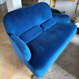 Blue sofa