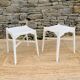 Paire de tabourets stella