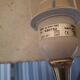 Floor lamp, vintage 80's reading light in elm burrier style, designed by robert de schuytener