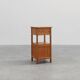 Robust Art Deco nightstand in pine wood, France 1940s