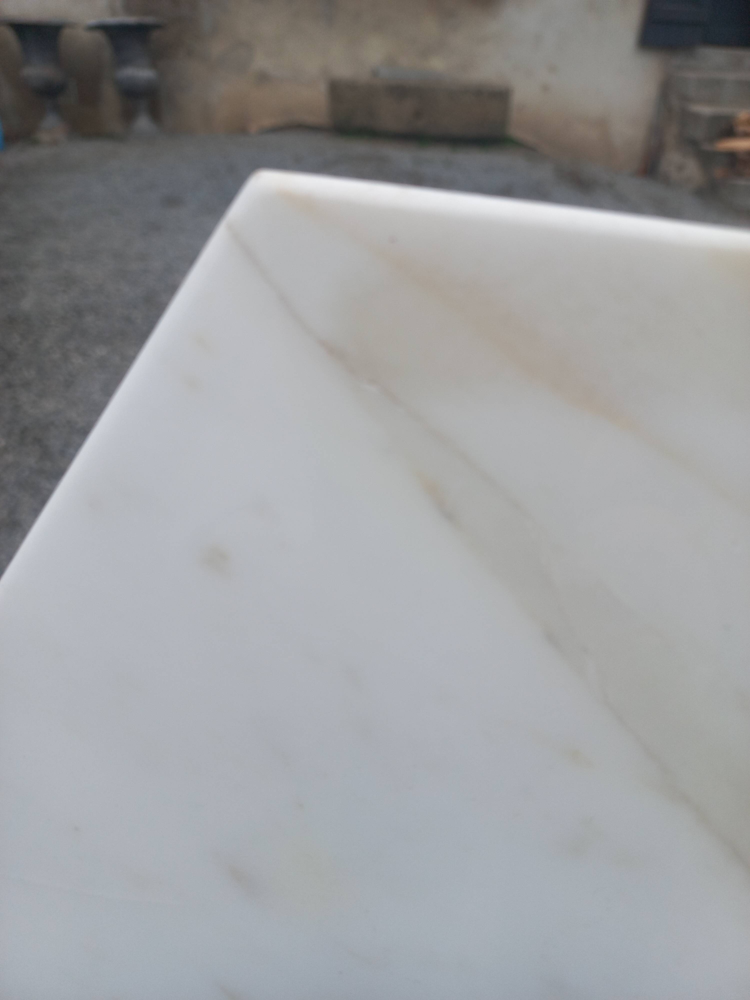 Table design en marbre des années 70