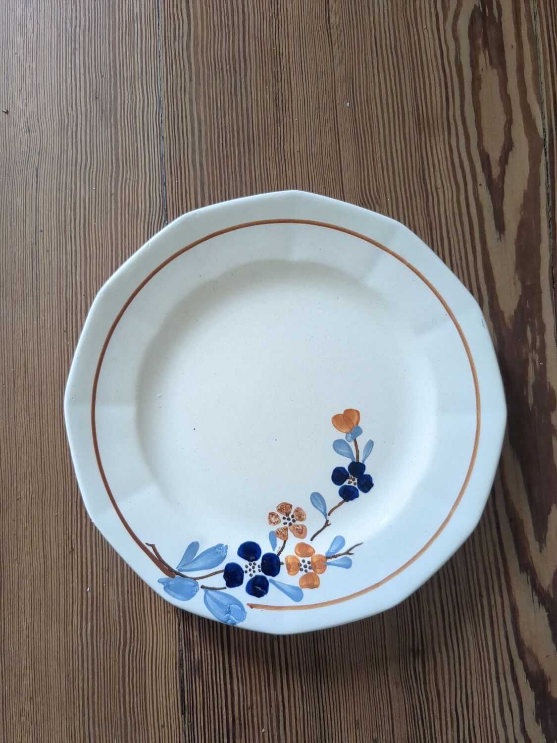 Dessert plate Sarreguemines