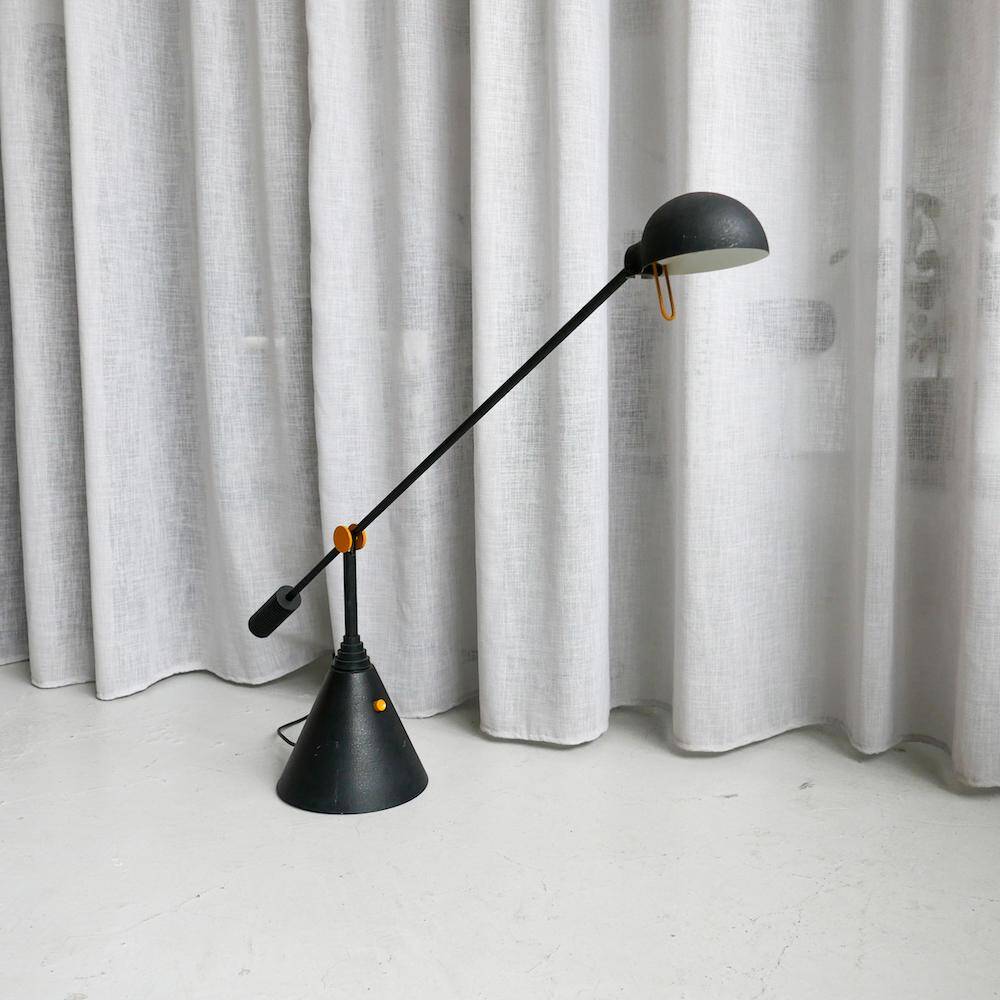 Luci Milano Table Lamp, 1980s Pop Design, Memphis Style, Italian Collectible