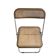 Folding chair Plia Canè by Giancarlo Piretti