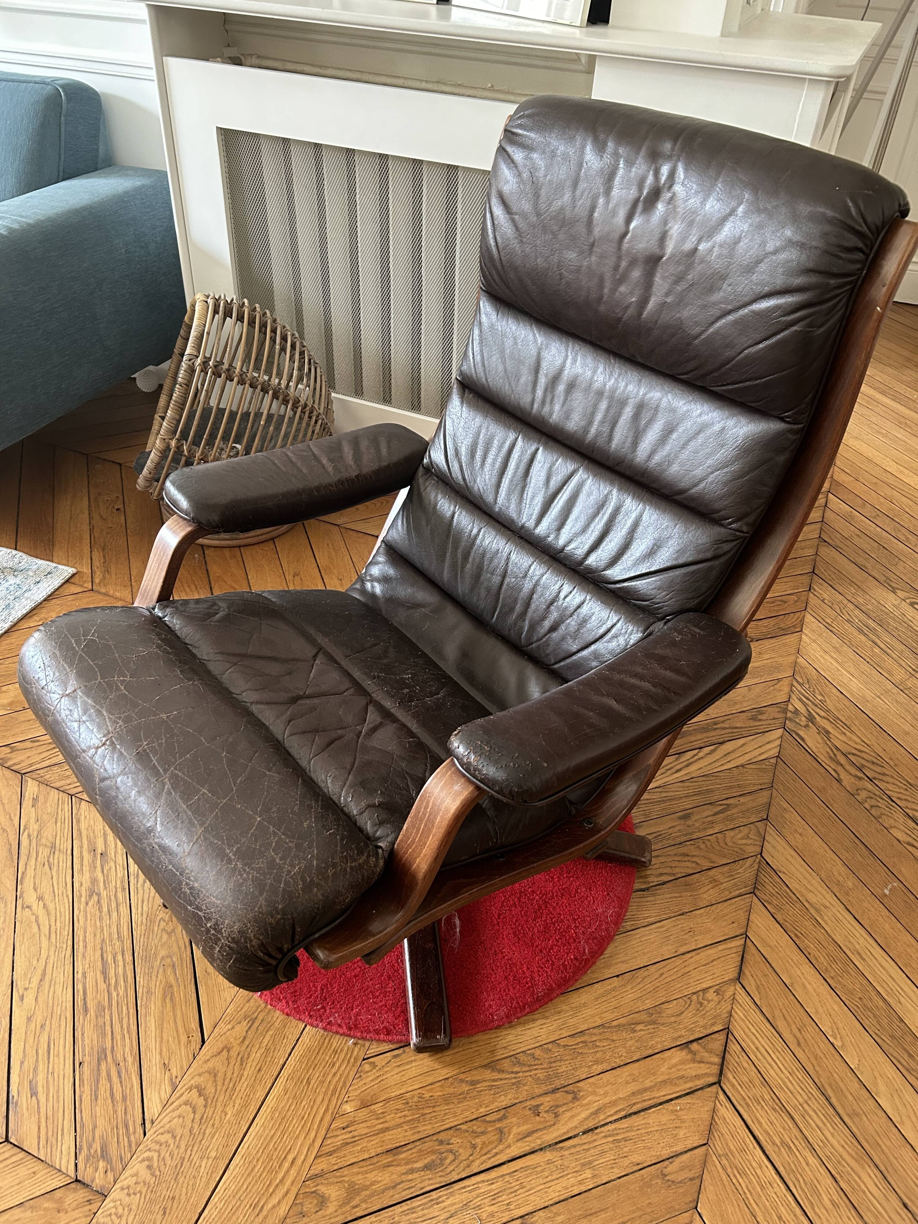 Mobel Nassjo Swedish armchair