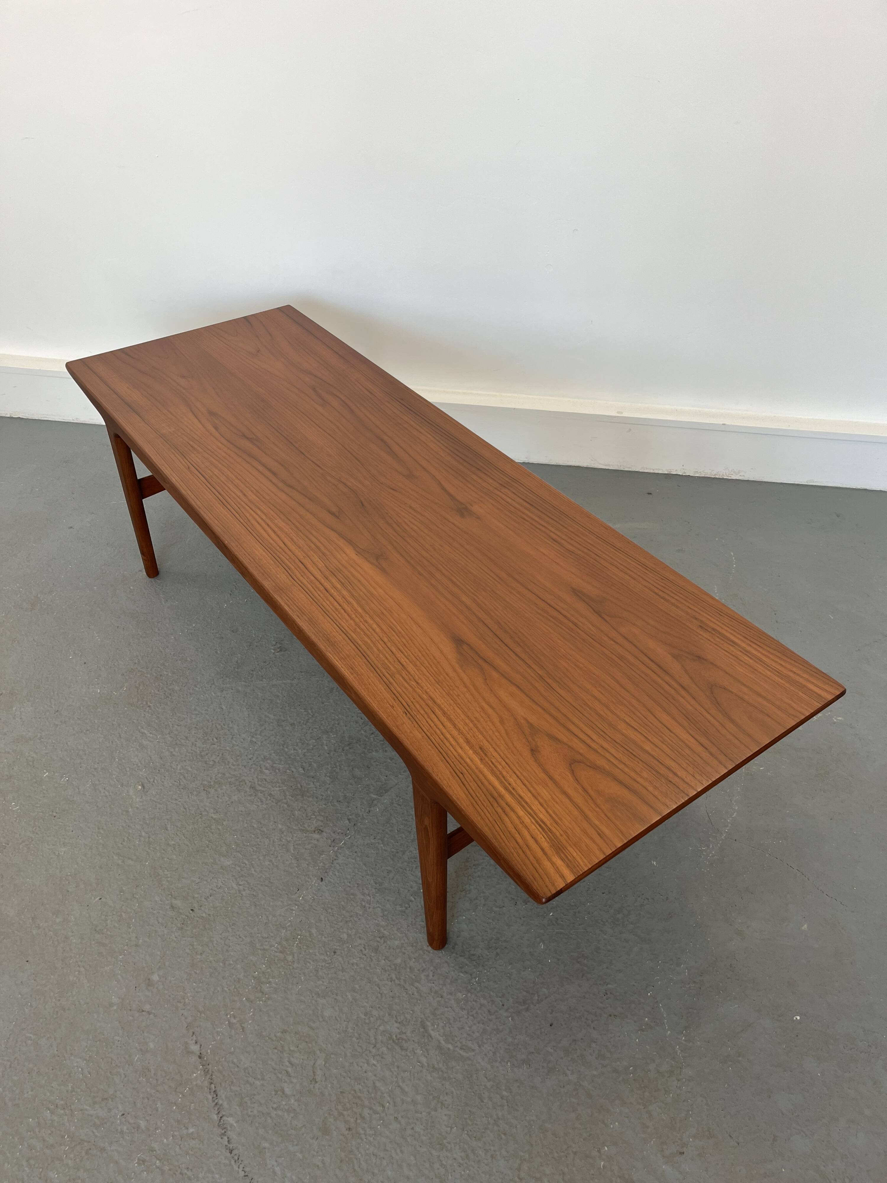 Scandinavian teak table by Niels Otto Møller, 1960s
