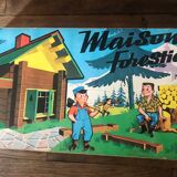 Toy, houses to build in wood