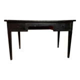 Black desk two drawers
