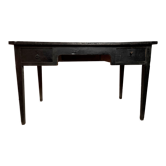 Bureau noir deux tiroirs