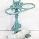 Enamelled cast iron umbrella holder