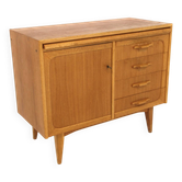 Scandinavian secretary in teak and oak, Sweden, 1950