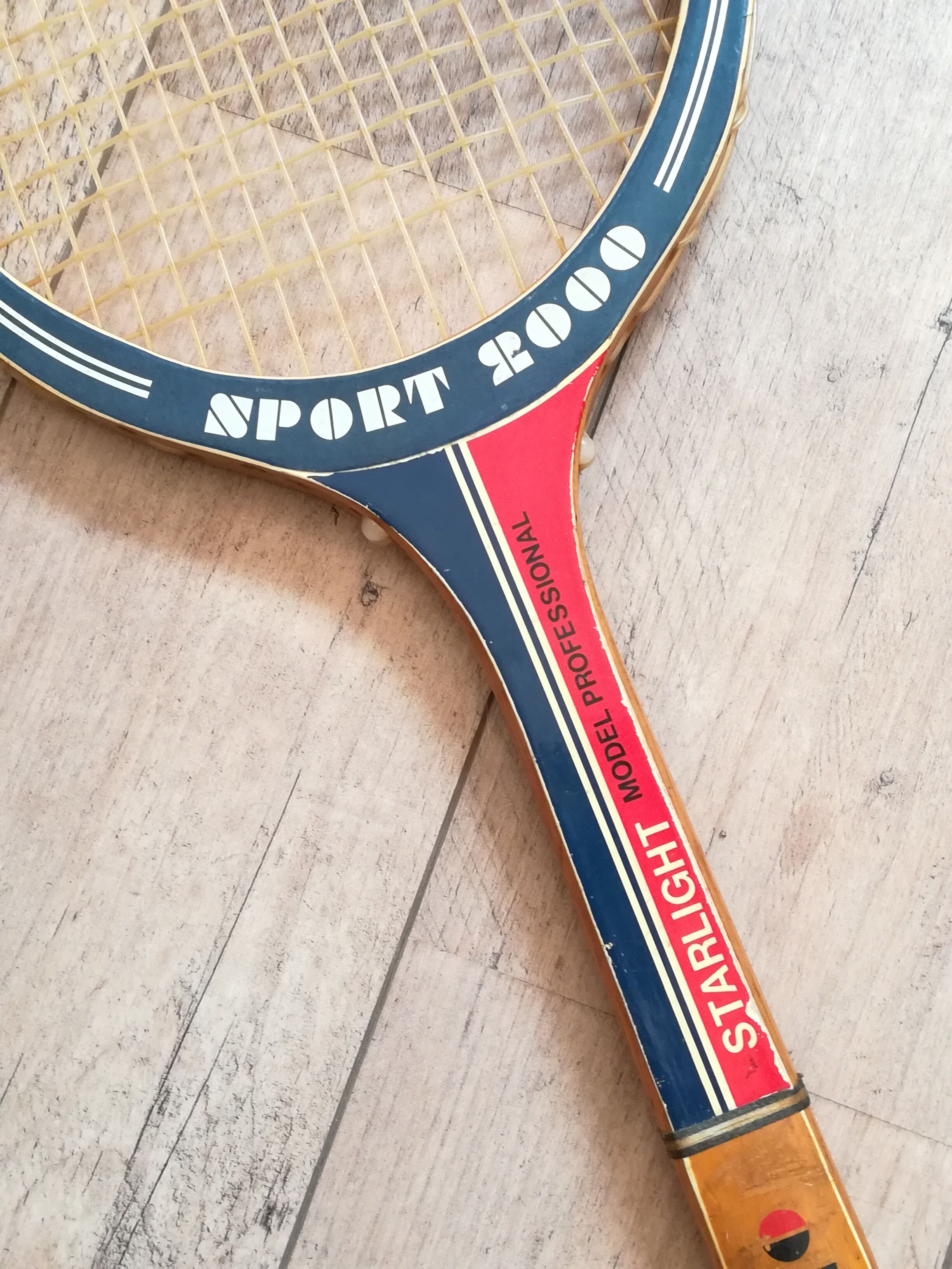 Vintage tennis racket