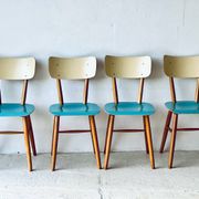 Chaises Birtro de Ton, années 1960.