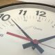 Vintage Brown Bakelite Wall Clock from Seth Thomas, 1980s