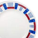 Badonviller Fenal round dish. France model Mogador. French Antique