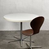 Vintage round dining table, 1960
