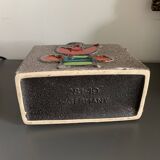 Vase Fat Lava West Germany 1980s